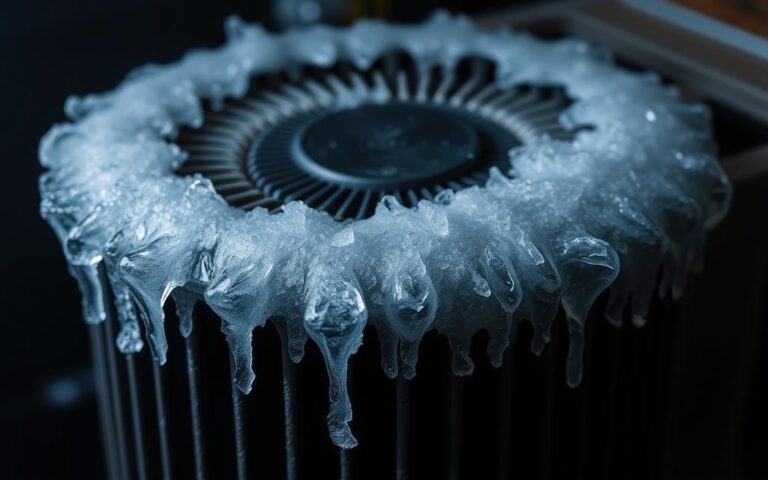 AC evaporator freezing