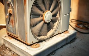 AC outdoor unit noisy