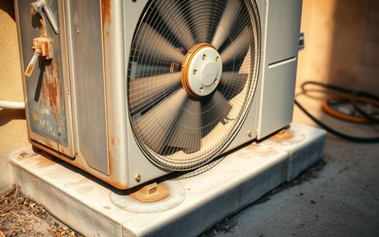 AC outdoor unit noisy