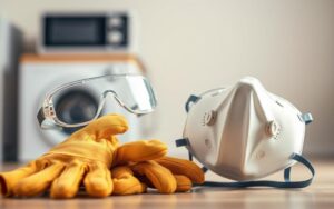 PPE for home appliance repair