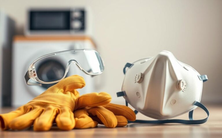 PPE for home appliance repair