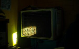 air conditioner smells musty