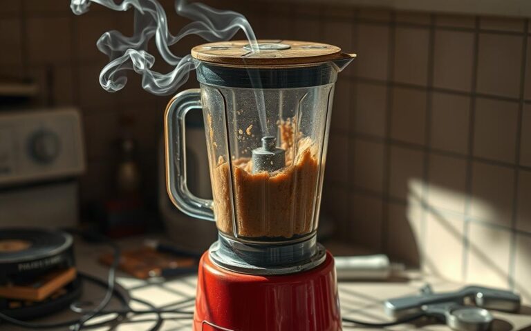 blender smells burnt