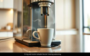capsule coffee machine leaking