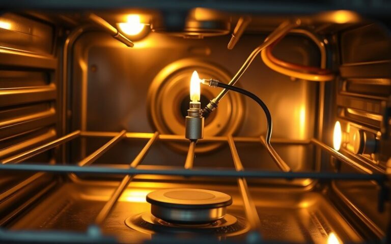 gas oven shuts off by itself