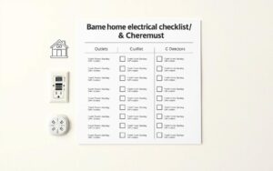 home electrical safety checklist