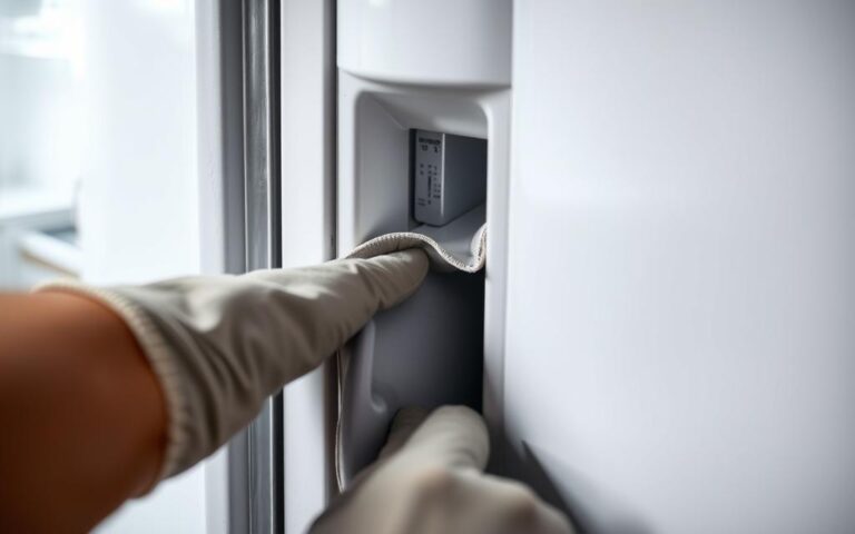 how to replace fridge door gasket