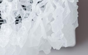 ice build-up on evaporator coil
