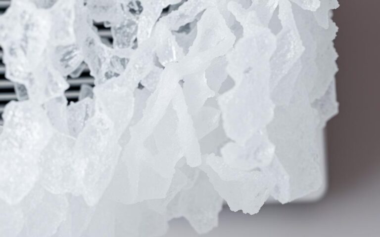 ice build-up on evaporator coil
