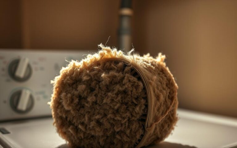 lint filter clogged