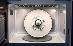 microwave turntable not spinning