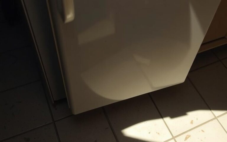 misaligned fridge door