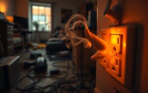 outlet overheating with appliances