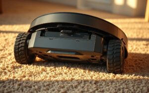 robot vacuum stuck on carpet