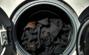 washer staining clothes