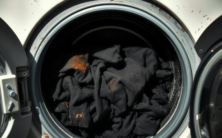 washer staining clothes
