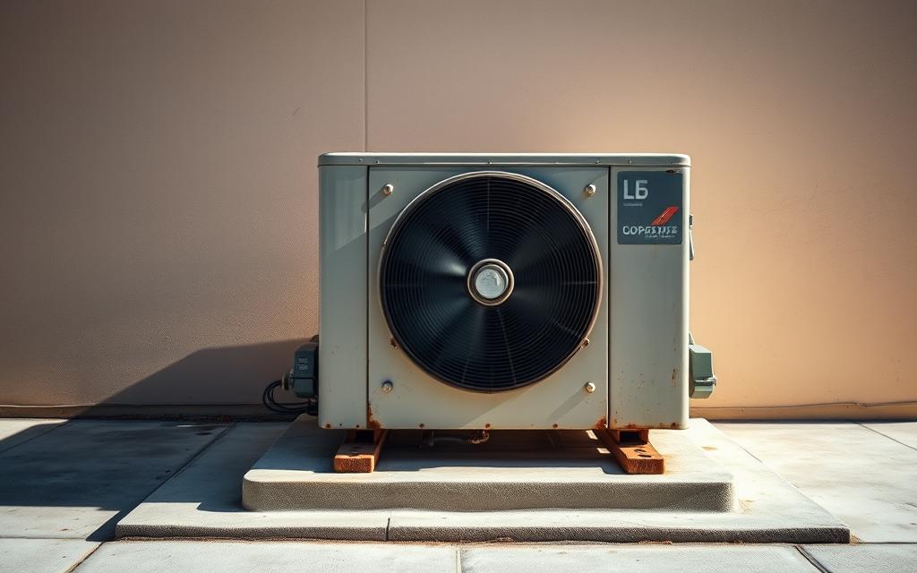 AC outdoor unit noisy