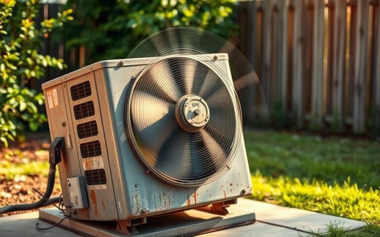 AC outdoor unit noisy