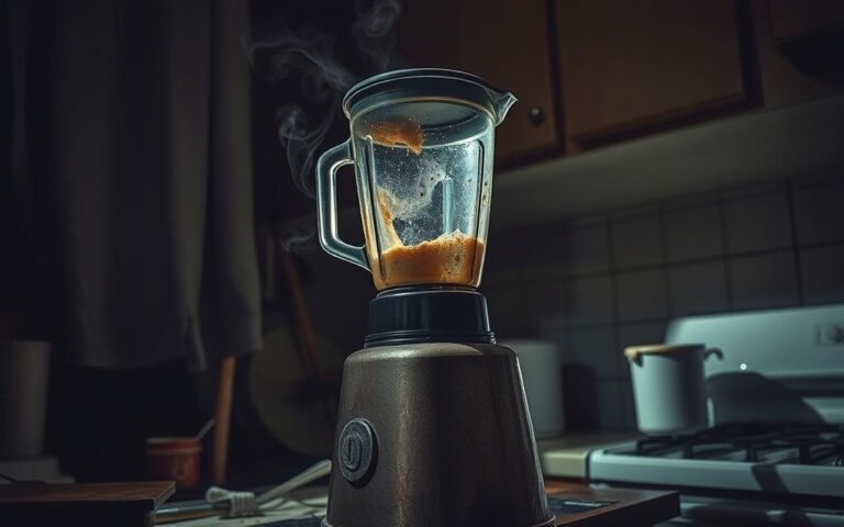 blender smells burnt
