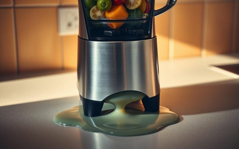 food blender leaking from bottom
