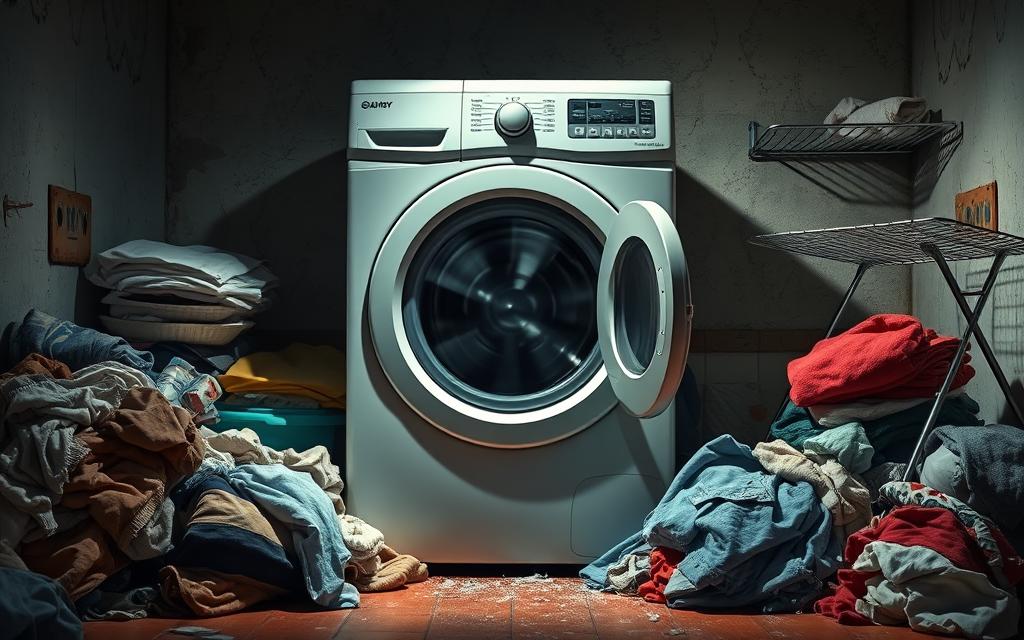 laundry machine loud noise