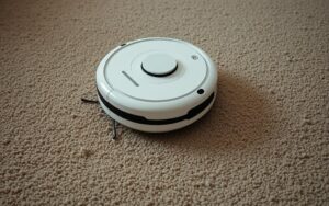 robot vacuum stuck on carpet