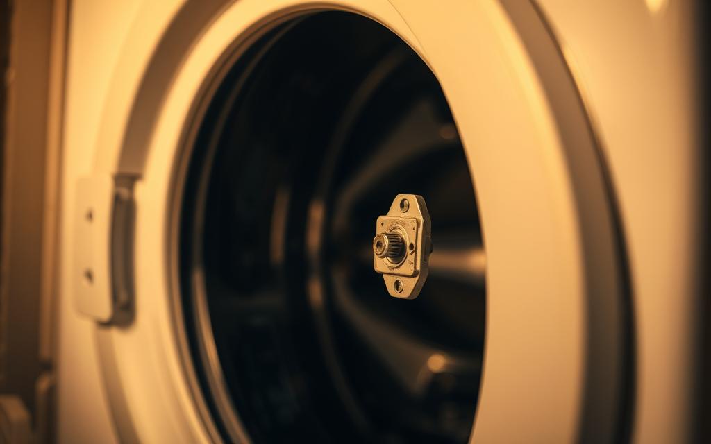 washer door jammed