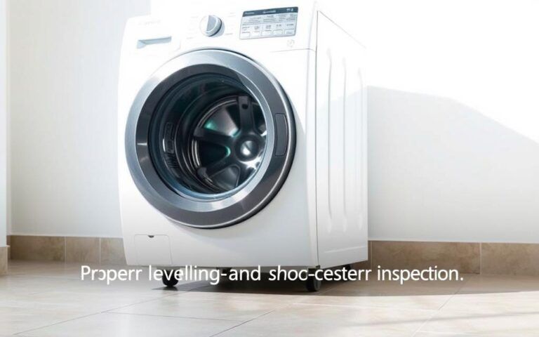 washing machine shaking violently