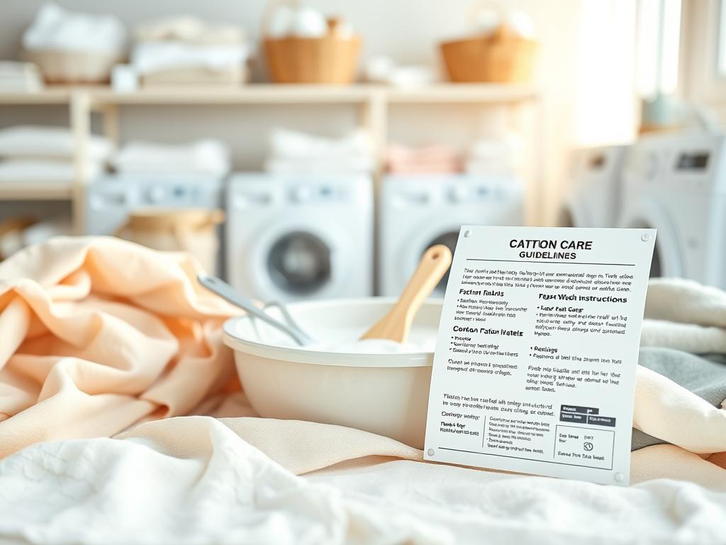Cotton Fabric Washing Guidelines