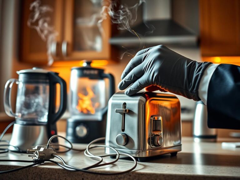 Electrical appliance warning signs