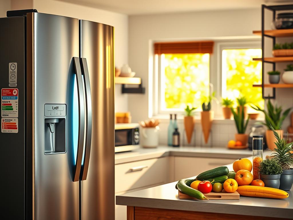 Energy-Efficient Refrigerator Features