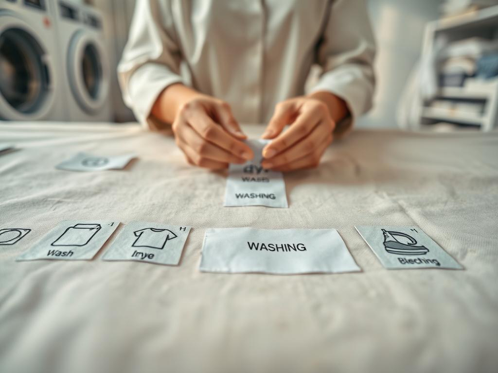 Garment Care Label Symbols