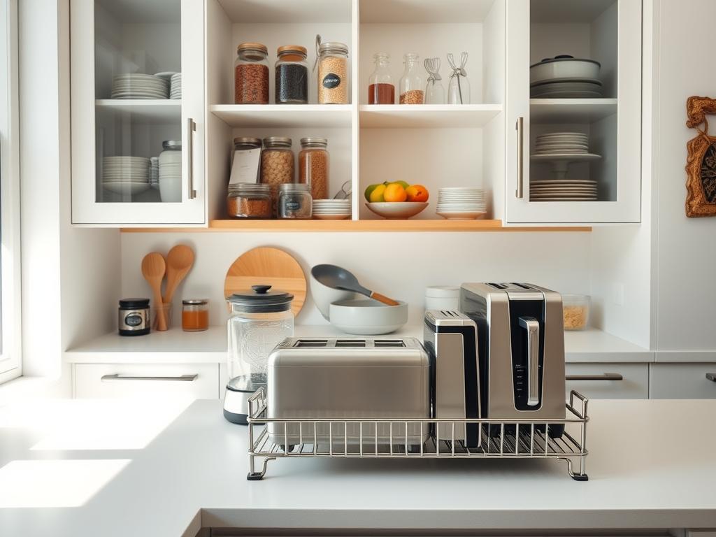 Kitchen Counter Space Organization