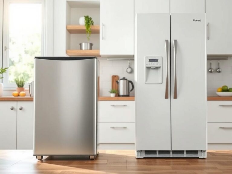 Mini fridge vs full size
